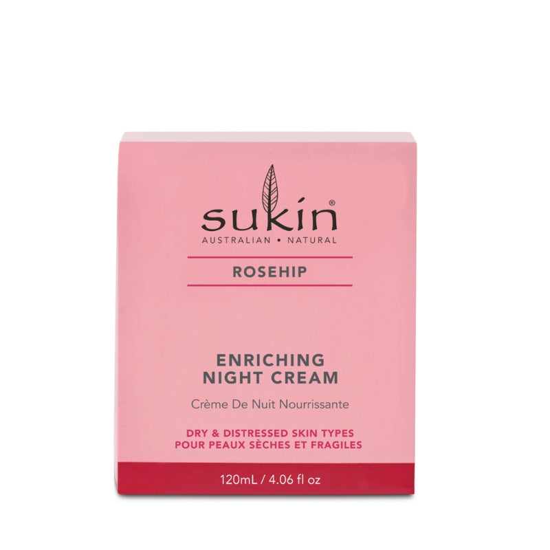 Sukin natural Crème de nuit nourrissante - Rose musquée
