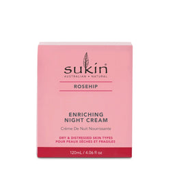 Sukin natural Crème de nuit nourrissante - Rose musquée