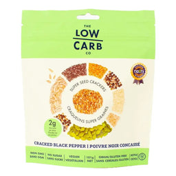 The Low Carb co - Craquelins - poivre noir concassé - 101 g