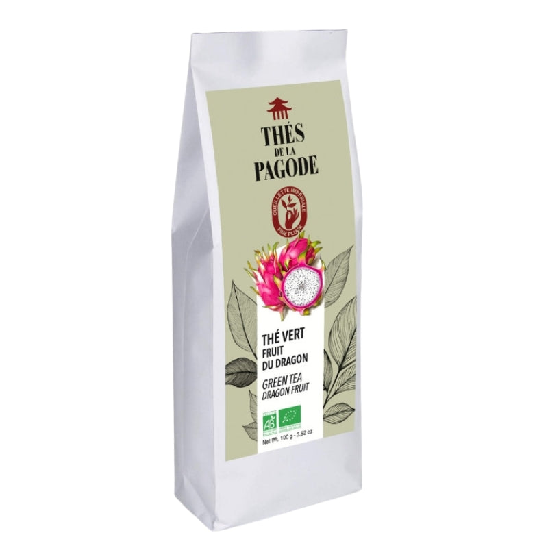 Thés de la Pagode - Thé vert bio - Fruit du dragon - 100 g