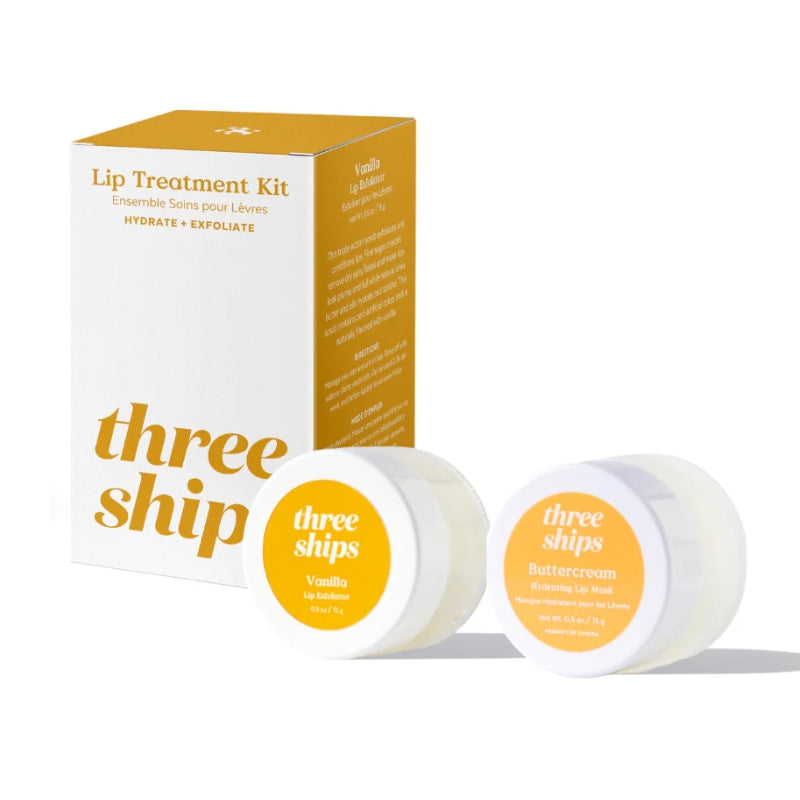 three ships Ensemble soins pour lèvres