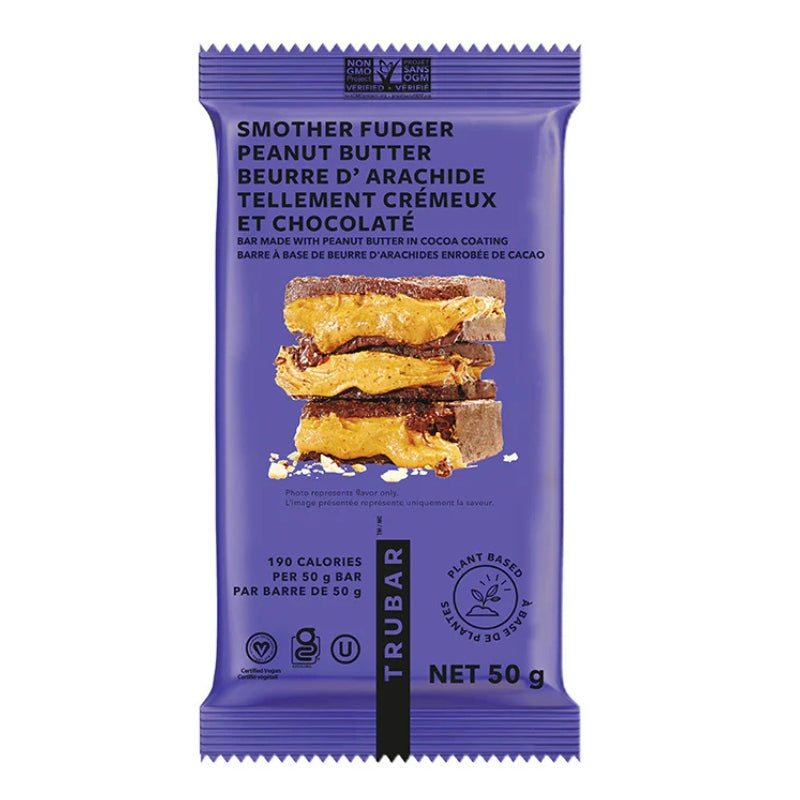 Trubar - Barre - Beurre d'arachide tellement crémeux et chocolaté - 50 g