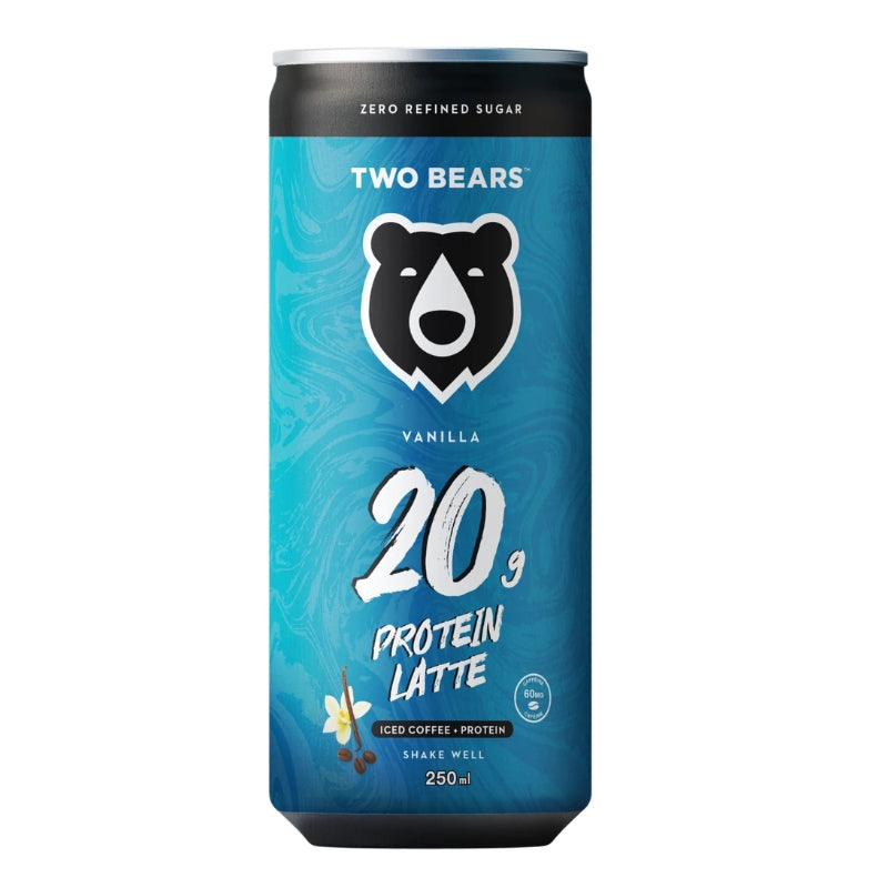 Two bears - Latté protéiné - Vanille - 250 ml