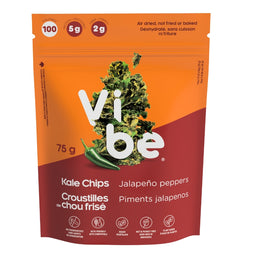 vibe Croustilles de chou frisé - Piments jalapenos