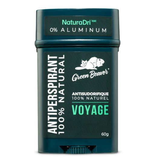 Green Beaver Antisudorifiques Naturels Sans-Aluminium pour hommes / Voyage