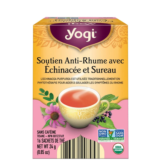 yogi Tisane - Anti-rhume echinacée et sureau
