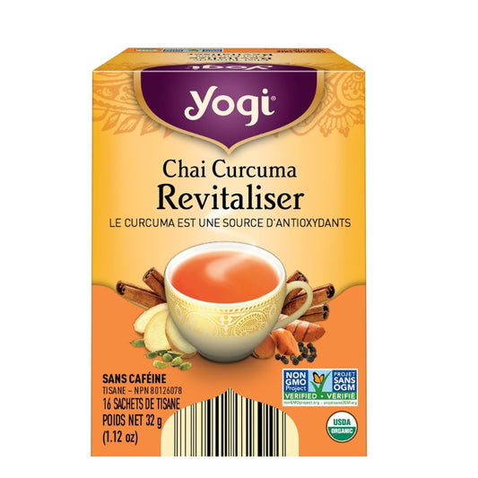 yogi Tisane - Chai curcuma revitaliser 