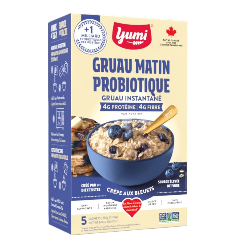 yumi Gruau matin probiotique - Crêpe aux bleuets