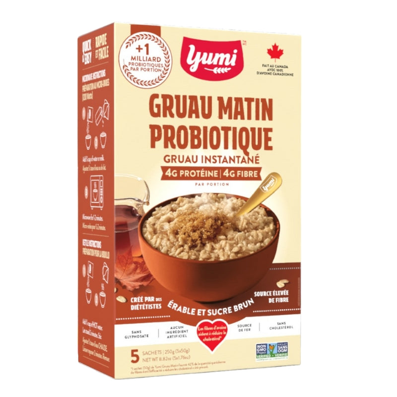 yumi Gruau matin probiotique - Érable et sucre brun 