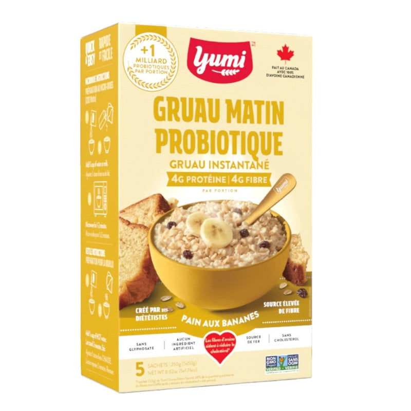 yumi Gruau matin probiotique - Pain aux bananes 