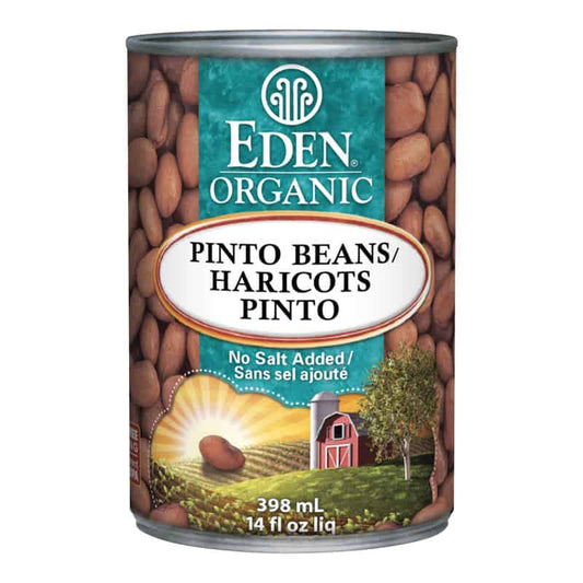Organic pinto beans no salt added