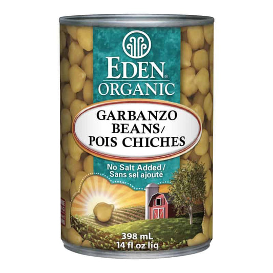 Organic garbanzo beans no salt added