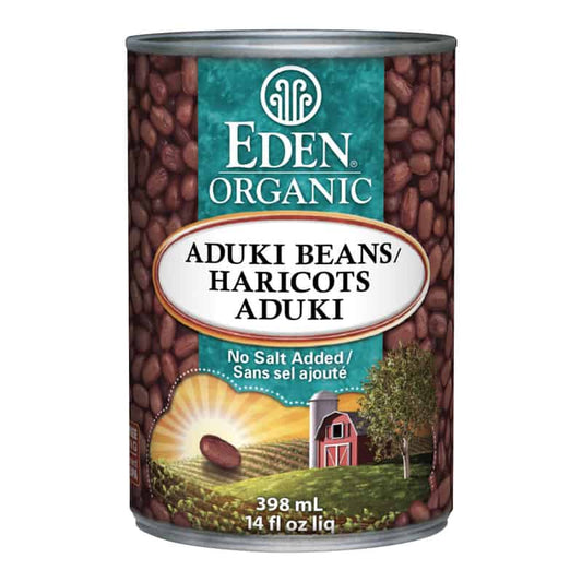 Organic aduki beans no salt added