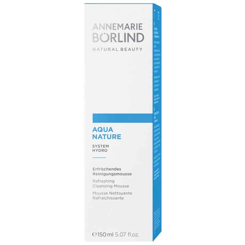 AnneMarie Borlind Aquanature mousse nettoyante rafraichissante visage 150 ml