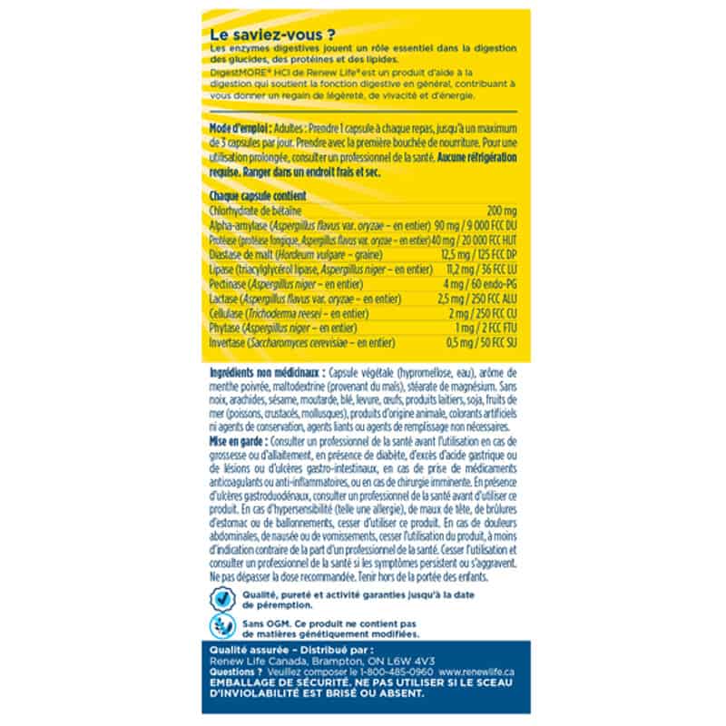 DigestMore HCl