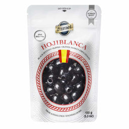 Olives hojiblanca black spanish