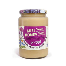 Miel de fleurs sauvages crémeux