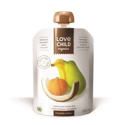 Puree - Bananas pumpkin pears coconut Organic