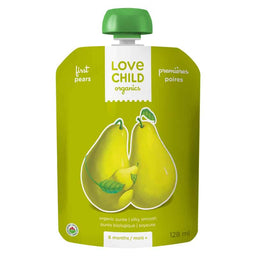 Purée Biologique Premières Poires