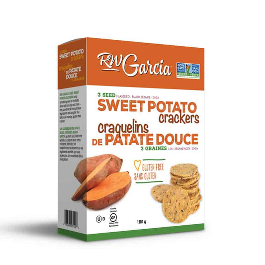 Craquelins de patate douce 3 graines