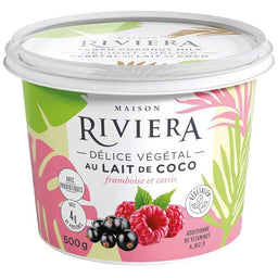 Délice végétal framboise et cassis