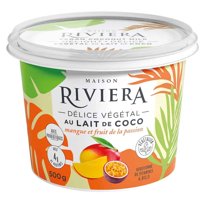 Vegan delight - Mango passion fruit