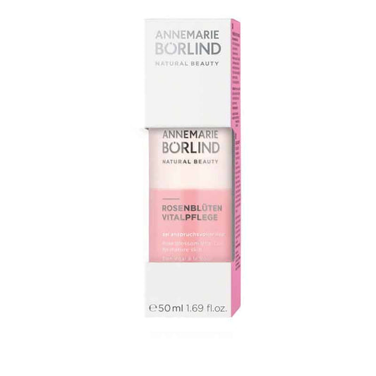 AnneMarie Borlind Rosenbluten vitalpflege soin vital à la rose pour peaux exigeantes 50 ml
