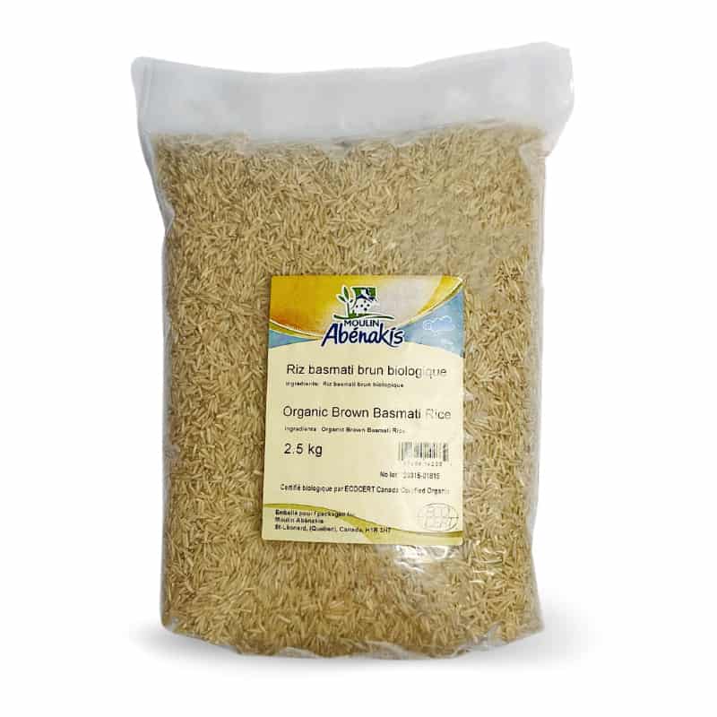 Riz Basmati Brun Biologique