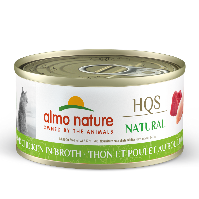 HQS Natural Thon et poulet en bouillon