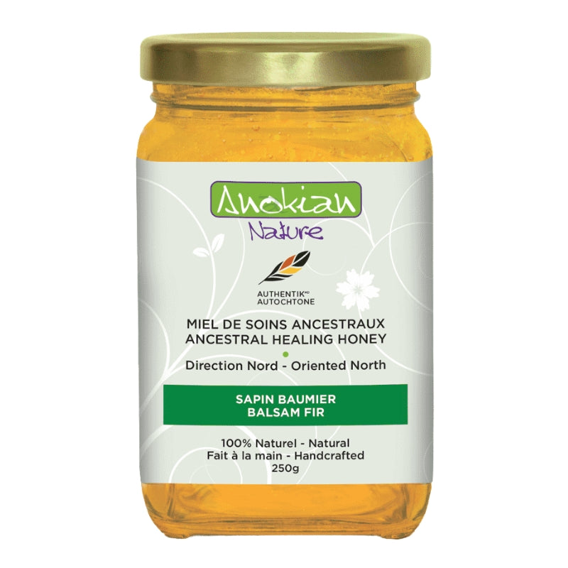 Anokian Miel De Soins Ancestraux - Sapin Baumier 100% naturel Fait à la main