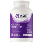 AOR 5-htp extra fort 100 mg favorise une humeur positive végétalien sans ogm sans gluten 60 végécapsules