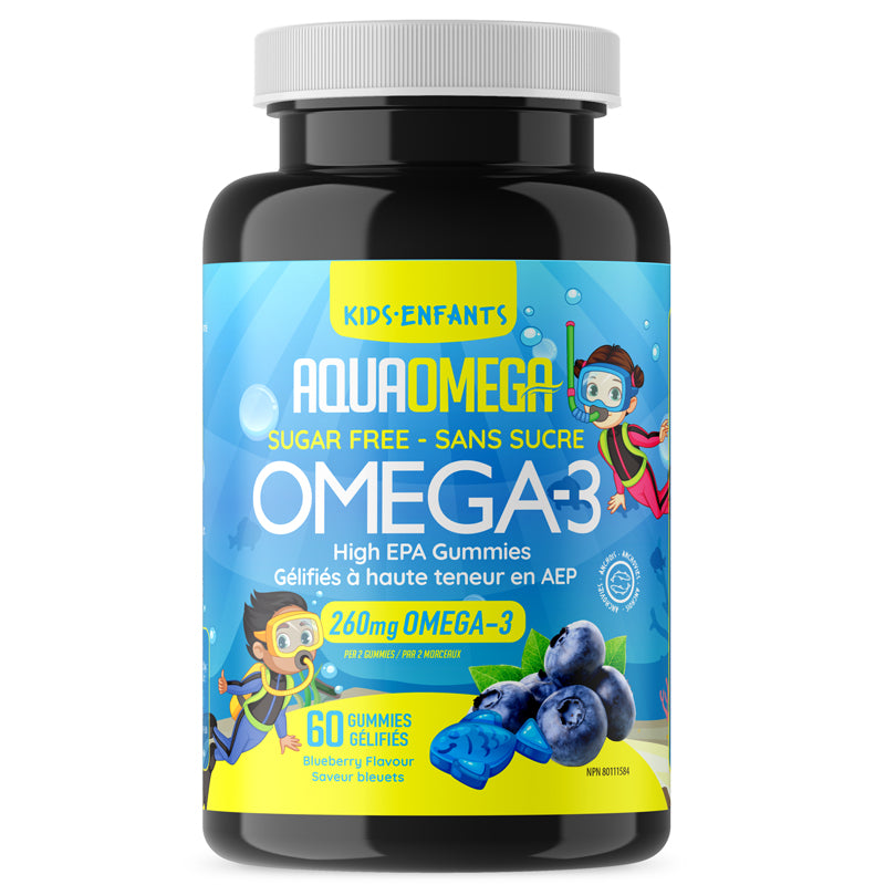 Omega-3 Enfants À Haute Teneur en AEP - Bleuet