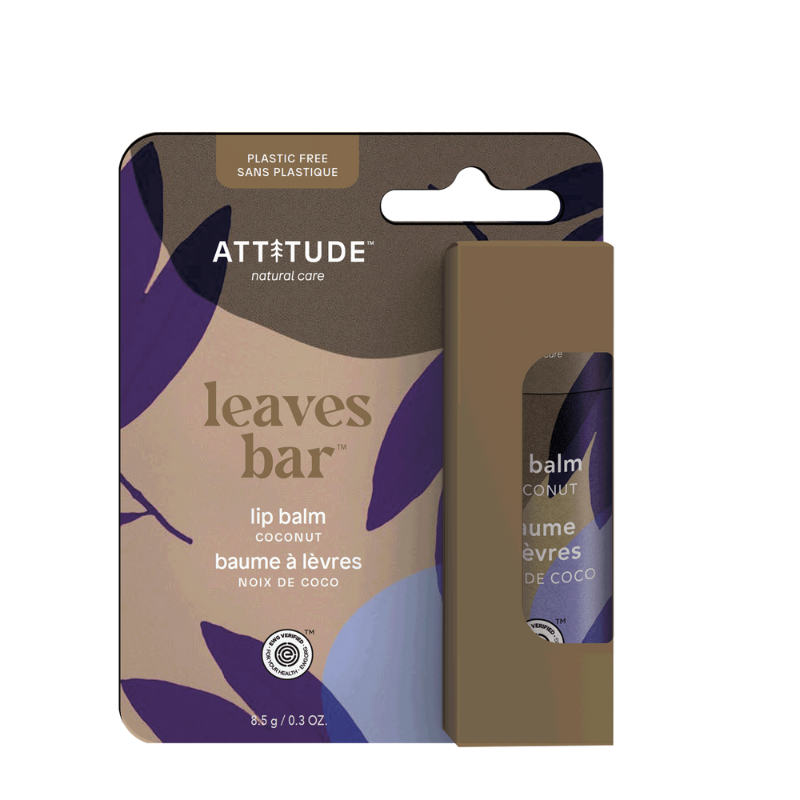 Leaves Bar Leaves Bar Baume À Lèvres Noix De Coco Végane Sans plastique