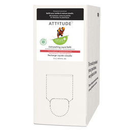 attitude recharge 2 litres Nature + Liquide Vaisselle - Pamplemousse Rose