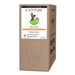attitude recharge 2 litres Nature + Nettoyant Cuisine - Zeste D'Agrumes