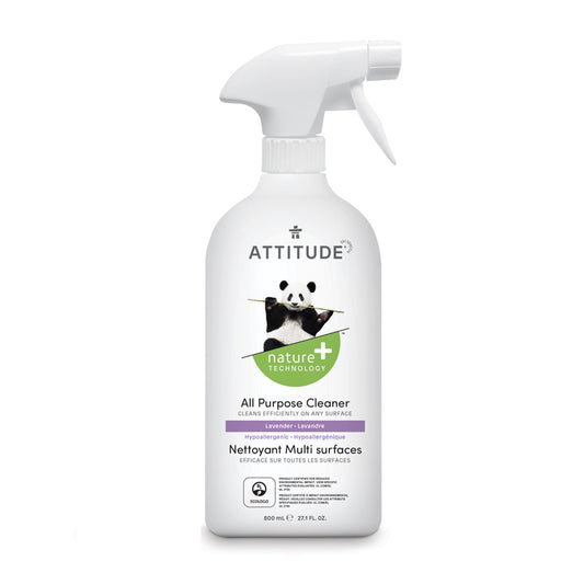 Attitude nature plus technology nettoyant multi surfaces lavande