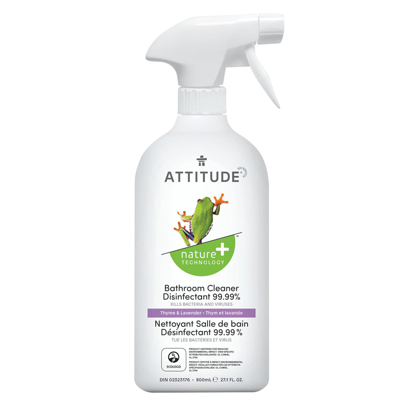 Attitude nature plus technology nettoyant salle de bain thym lavande