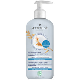  Attitude peau sensible lotion naturelle corps sans fragrance