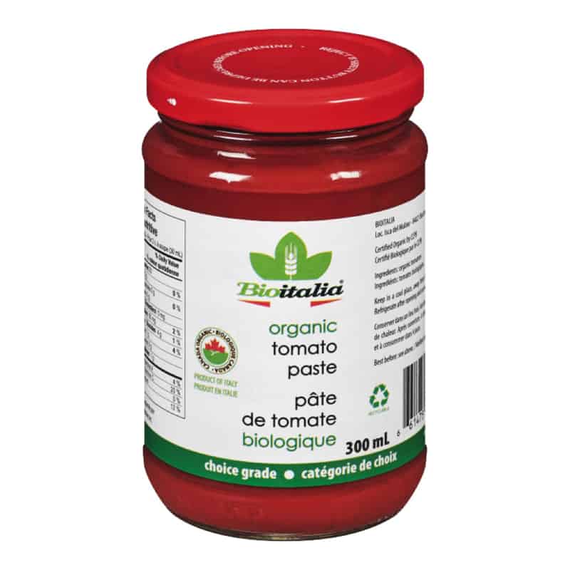 Pâte de tomates biologique