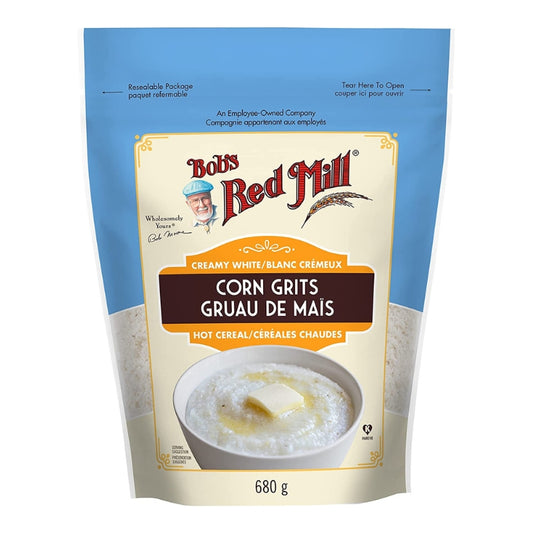 Bob's Red Mill Gruau De Maïs Blanc Crémeux