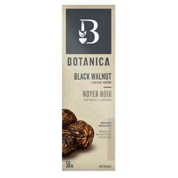 botanica  noix d'amérique noyer noir extrait liquide parasites Réduit la quantité des parasites 50 ml