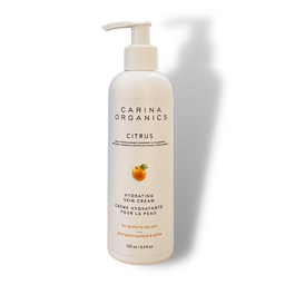Carina organics crème hydratante peau agrumes