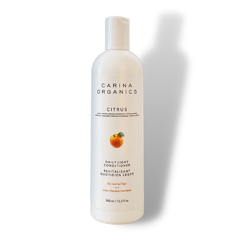 Carina organics revitalisant quotidien léger agrumes