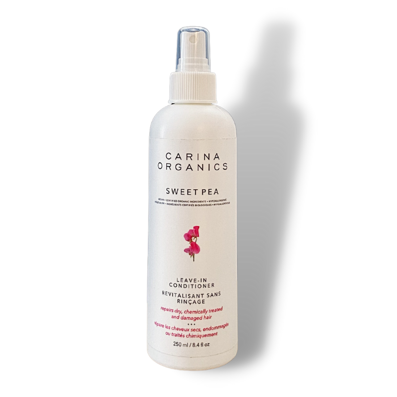 Carina organics revitalisant sans rinçage pois de senteur