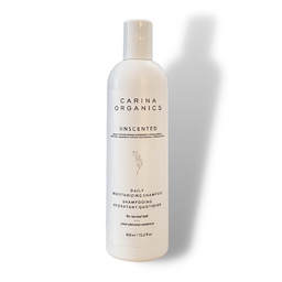 Carina organics shampoing hydratant quotidien non parfumé