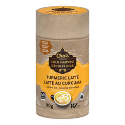 Cha's organics latte curcuma mélange instantané sans gluten biologique 110 g