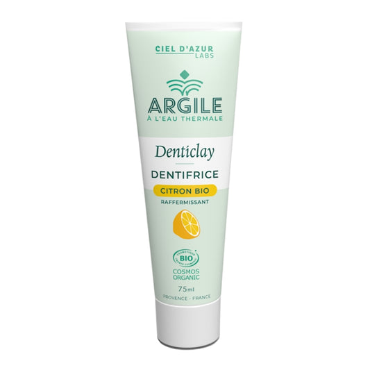 Denticlay Organic Lemon Clay Toothpaste