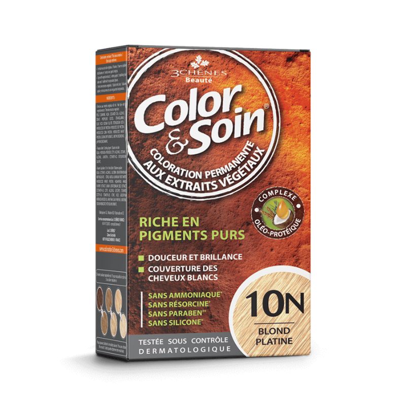 Coloration Permanente 10N Blond Platine