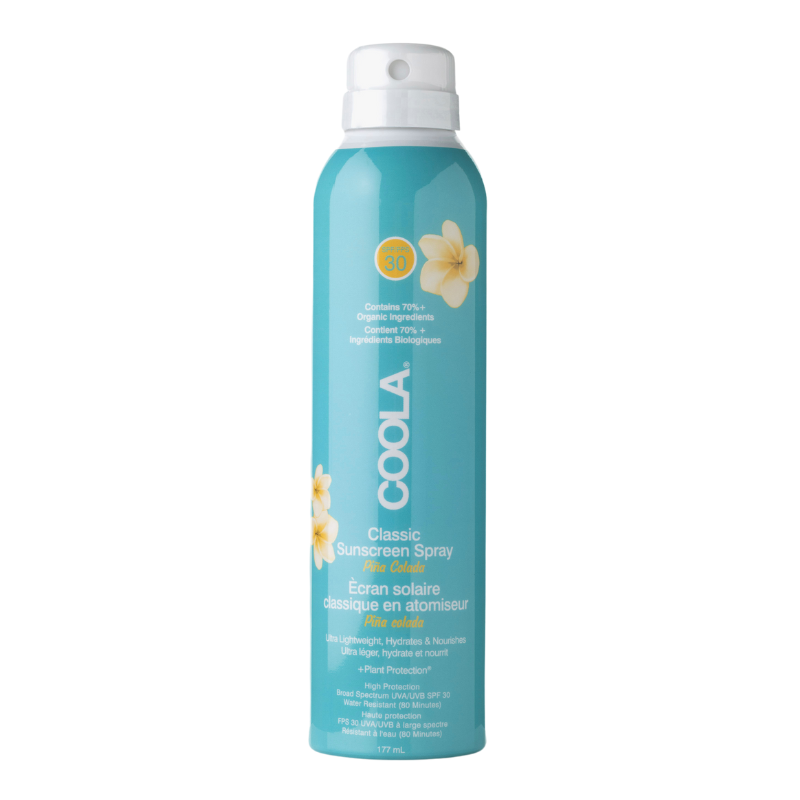 coola Écran Solaire En Vaporisateur SPF 30 Pina Colada Classic Body SPF 30 Pina Colada Sunscreen Spray