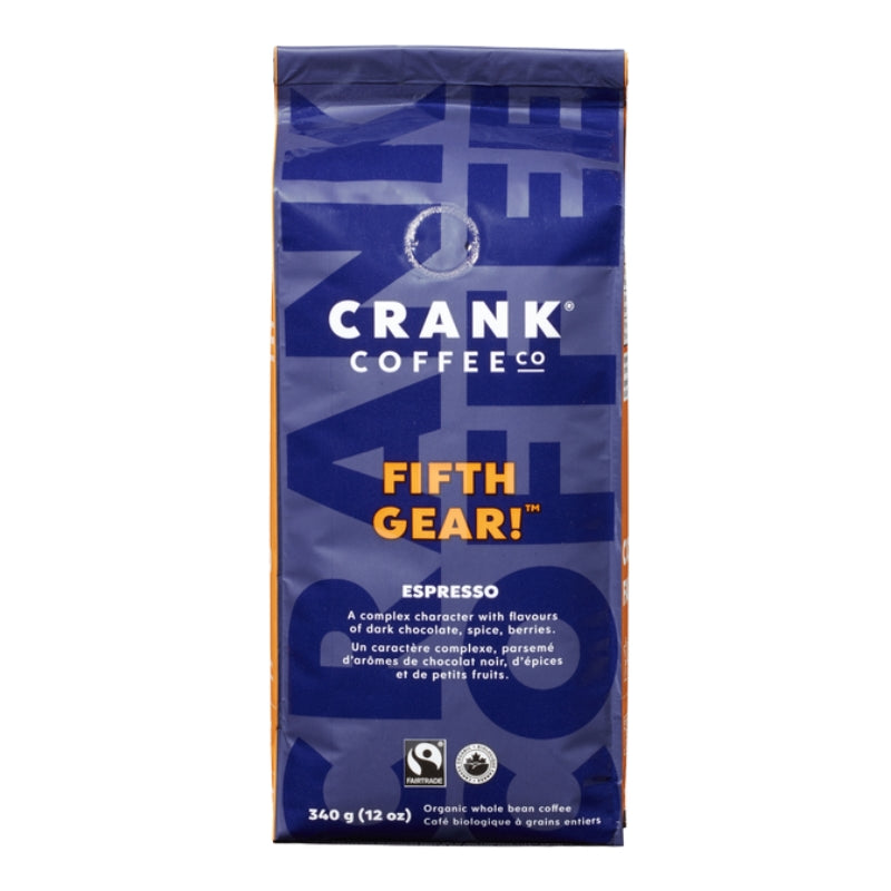 Torréfaction Espresso 5ieme VITESSE Grains Entiers fifth gear Espresso Roast Whole Bean